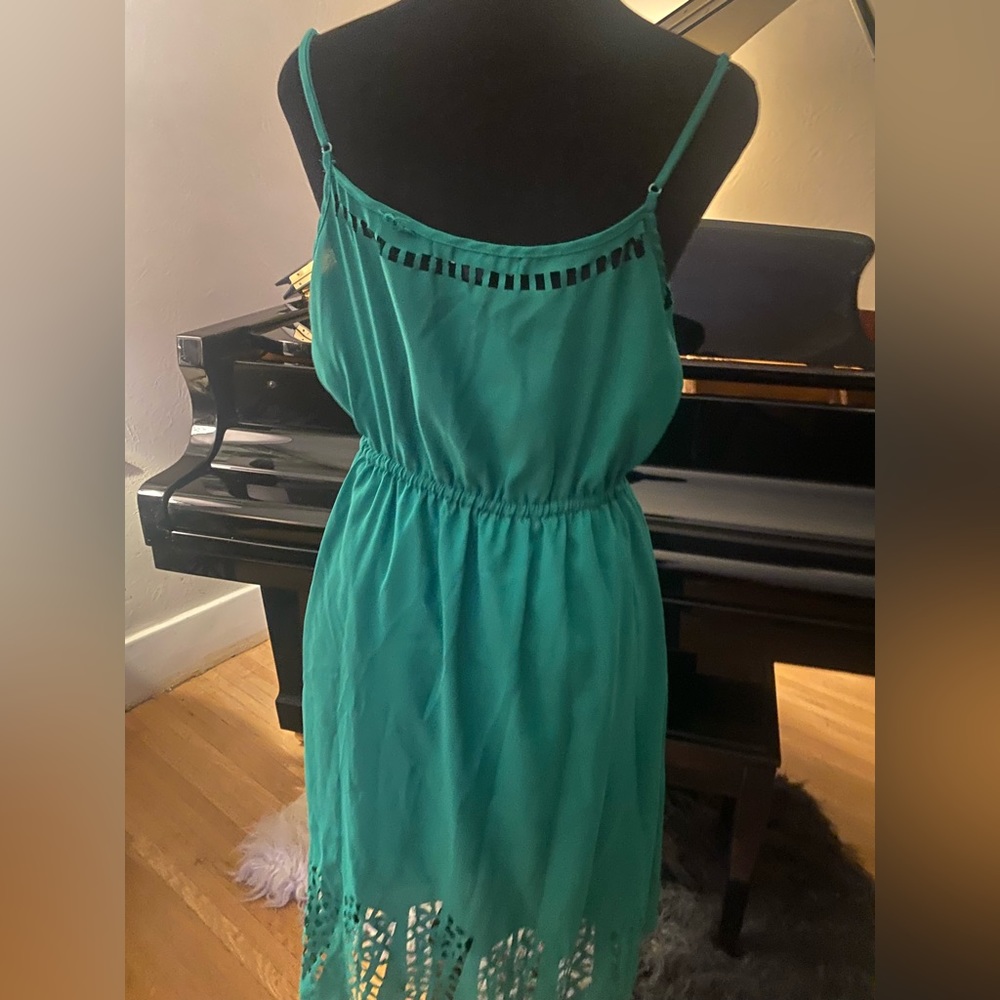Forever21 Dress. Green M - Picture 3 of 6